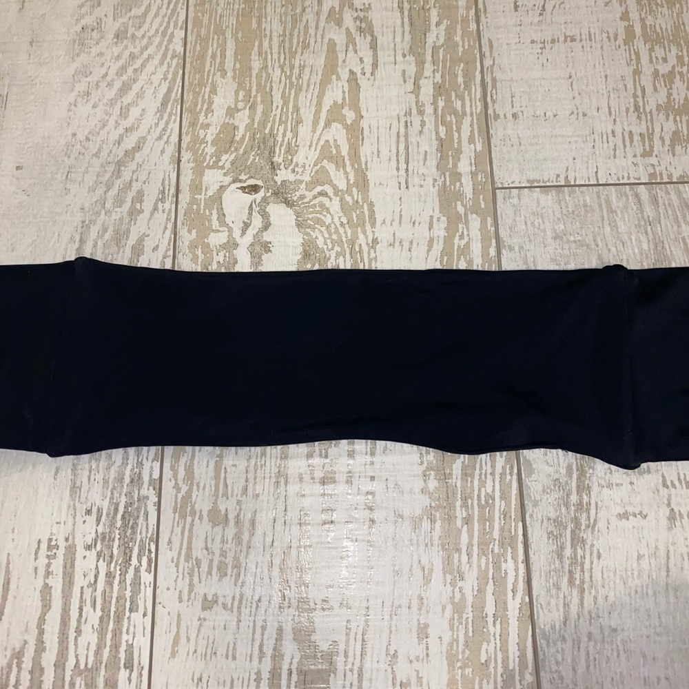 Black Bandeau Swimsuit top